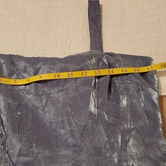 Alex-evenings Women's Silver and Grey Dress - Picture 7 of 8